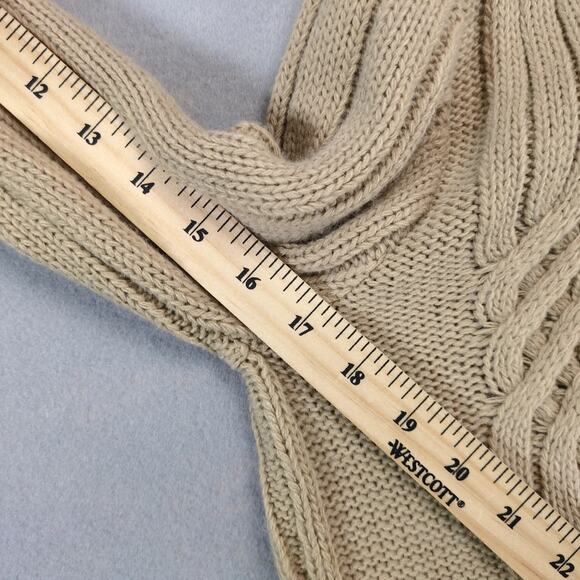 NWT Vtg 90s Cricket Lane Cardigan Sweater Women's L Cable Knit Autumn Harvest - Picture 8 of 10